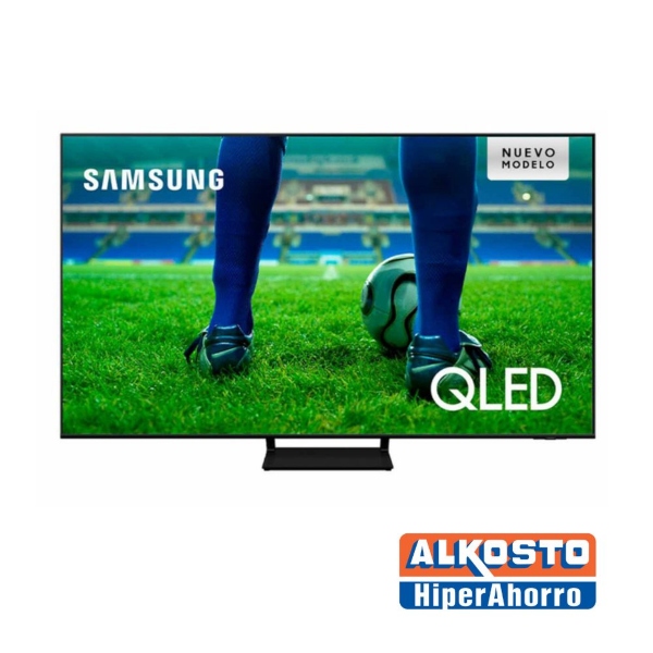 TV SAMSUNG 55″ QN55Q80BA 4K-UHD QLED PLANO SMART TV