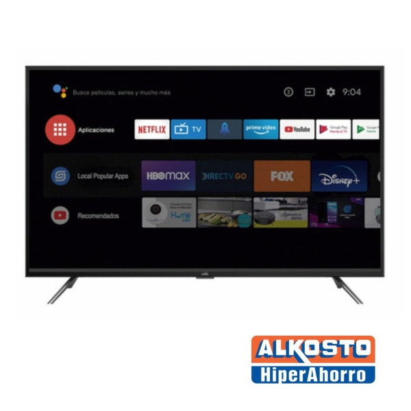 TV KALLEY 55″ ATV55UHD 4K-UHD LED PLANO SMART TV ANDROID